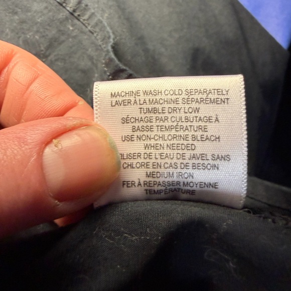 Ralph Lauren Notorious Black Label Button Down Black Shirt Size Small. - Picture 7 of 7